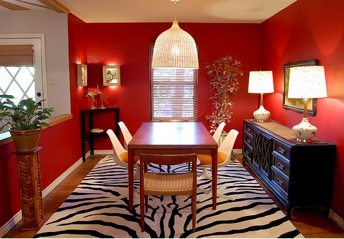 Room Design on Red Dining Room Design   Pretty Haus